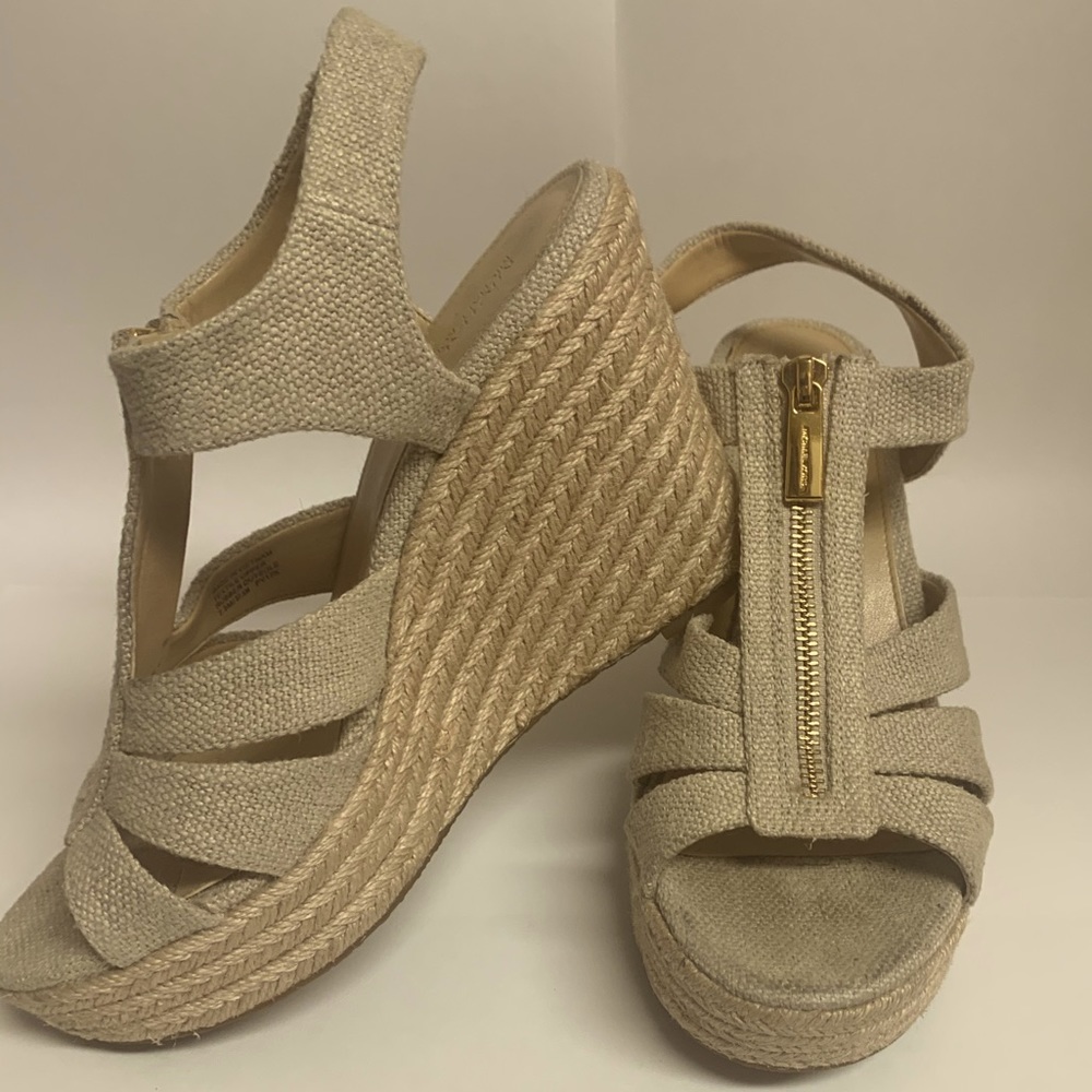 Michael Kors Berkeley wedge espadrilles